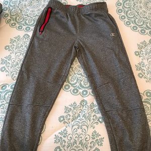 2 Boy Champion performance sweatpants.